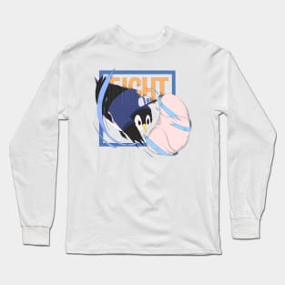 Substitution player 01 of Penguin Baseball Team Long Sleeve T-Shirt